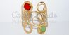 Round- 2beads -16mm
Height-6,5cm, matt