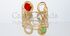Round- 2beads -16mm
Height-6,5cm, matt