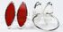 Oval - 20x8mm
universal/expandable