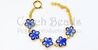 Flowers- 5beads -17mm