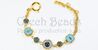 Flowers- 6beads -8,12,14mm