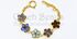 Flowers- 5beads -17mm
